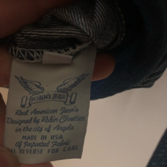 Men Robin Jean Jacket - Picture 4 of 4